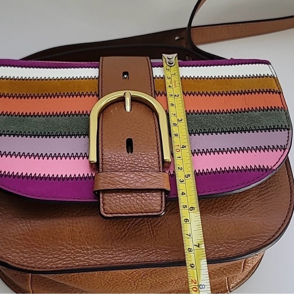 Fossil Multicolor Striped Crossbody Bag - Picture 11 of 12